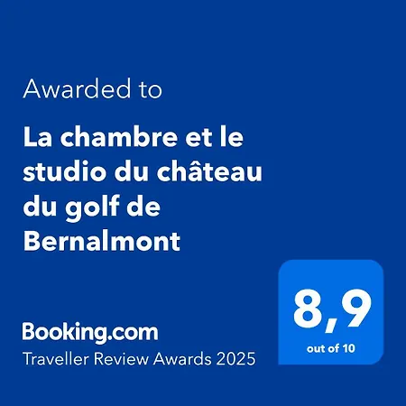La Chambre Du Chateau Du Golf De Bernalmont فندق مبيت وإفطار